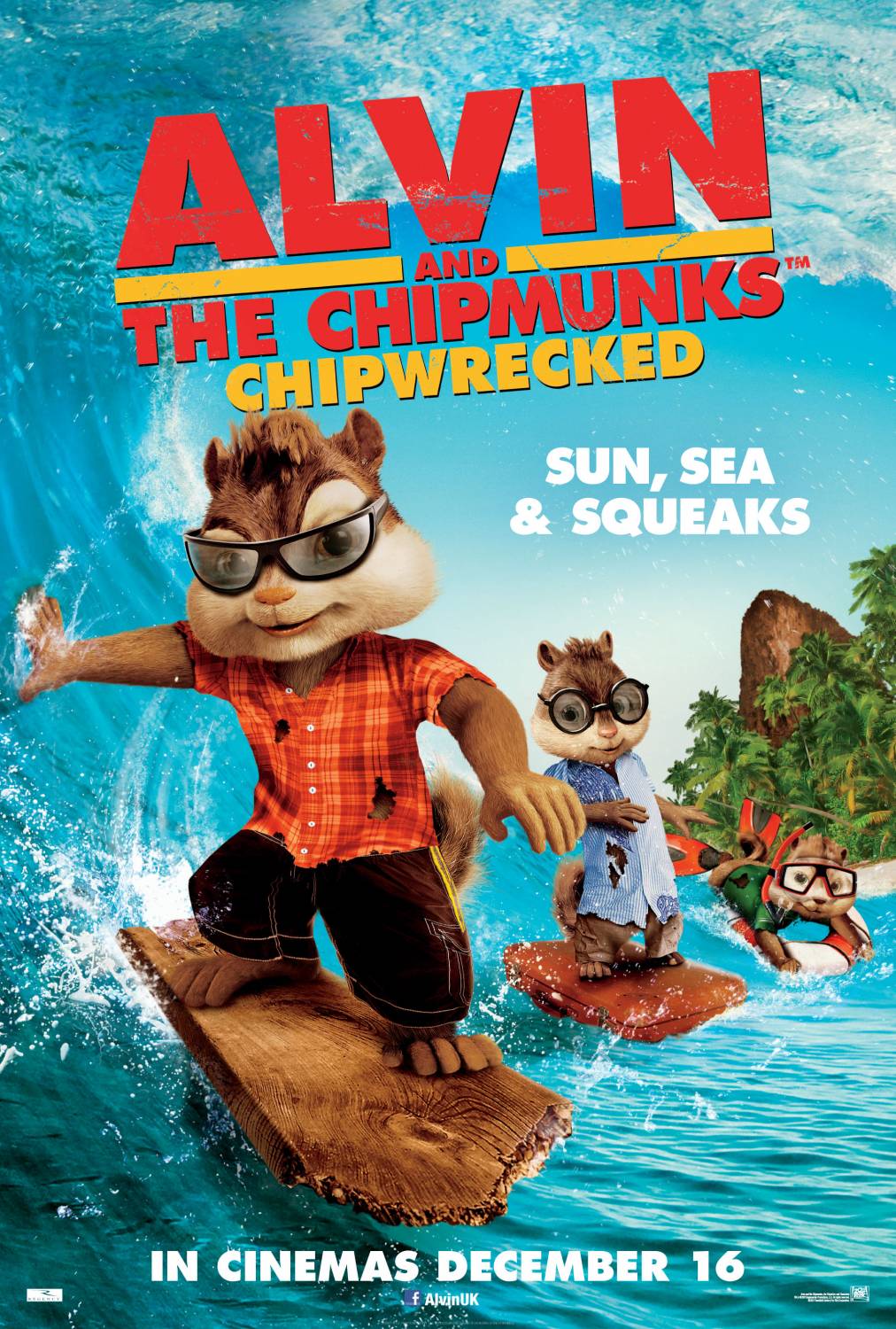 ALVIN AND THE CHIPMUNKS: CHIPWRECKED 2011 - Animatie - BY MASACKRU